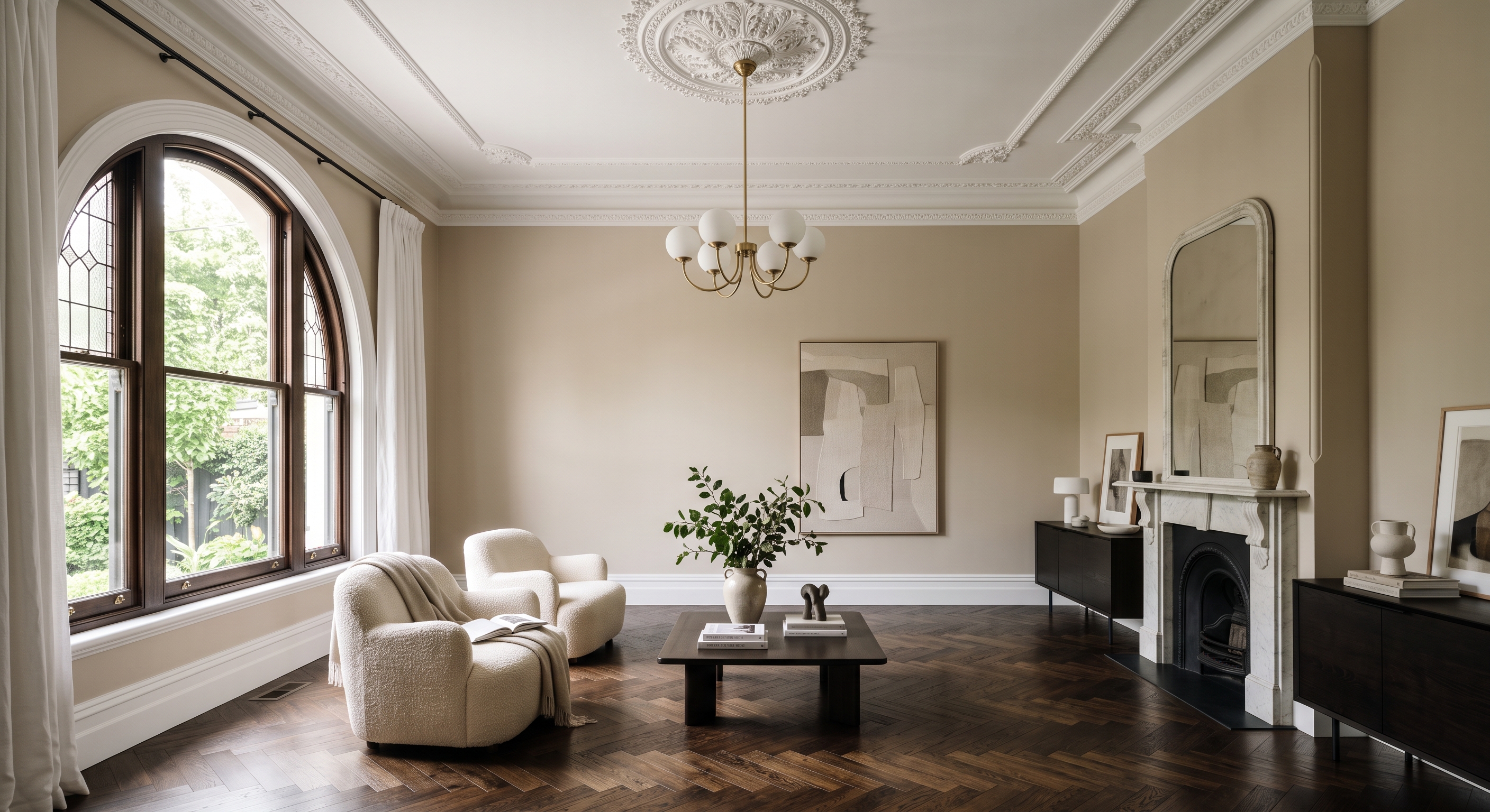 Restored Melbourne Victorian interior